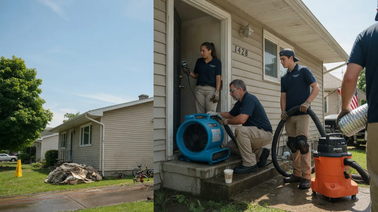 Water Damage Restoration in Plevna, KS near me